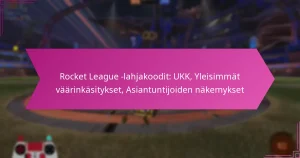Read more about the article Rocket League -lahjakoodit: UKK, Yleisimmät väärinkäsitykset, Asiantuntijoiden näkemykset
