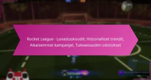 Read more about the article Rocket League – Lunastuskoodit: Historialliset trendit, Aikaisemmat kampanjat, Tulevaisuuden odotukset