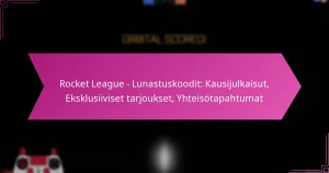 Read more about the article Rocket League – Lunastuskoodit: Kausijulkaisut, Eksklusiiviset tarjoukset, Yhteisötapahtumat