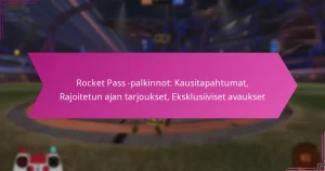 Read more about the article Rocket Pass -palkinnot: Kausitapahtumat, Rajoitetun ajan tarjoukset, Eksklusiiviset avaukset
