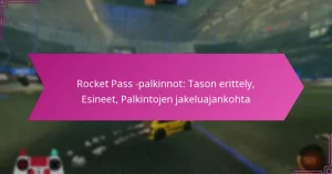 Read more about the article Rocket Pass -palkinnot: Tason erittely, Esineet, Palkintojen jakeluajankohta