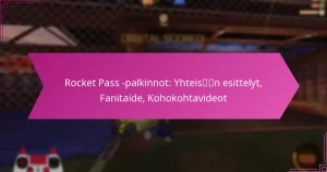 Read more about the article Rocket Pass -palkinnot: Yhteisön esittelyt, Fanitaide, Kohokohtavideot