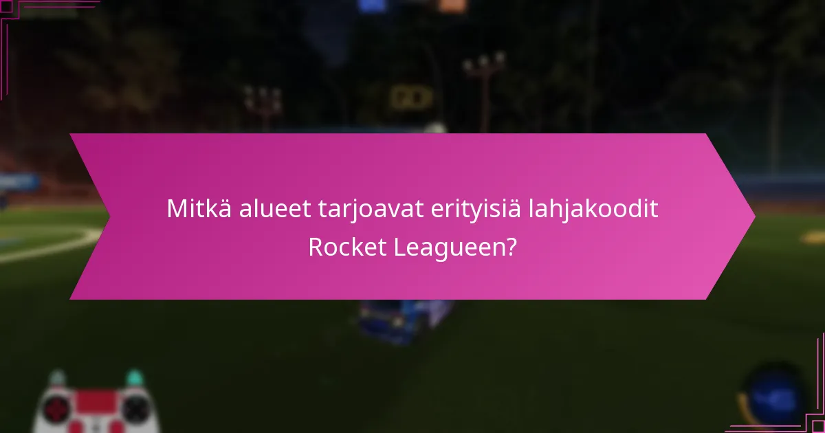Mitkä kielivaihtoehdot ovat saatavilla Rocket League -lahjakoodille?