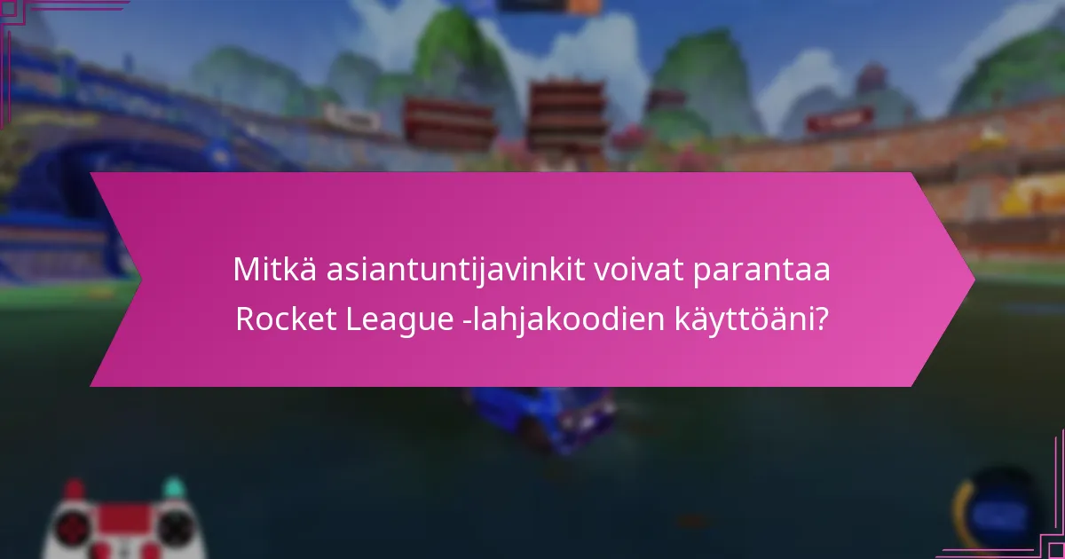 Mitkä ovat yleiset väärinkäsitykset Rocket League -lahjakoodien suhteen?