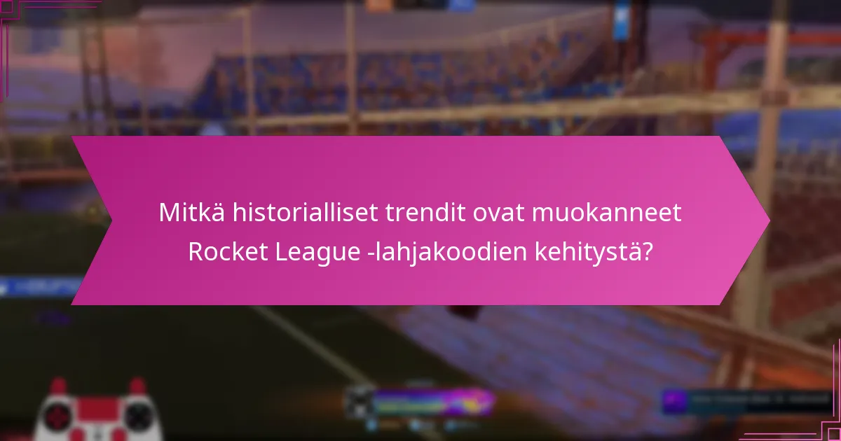 Mitä voimme odottaa tulevilta Rocket League -lahjakoodilta?